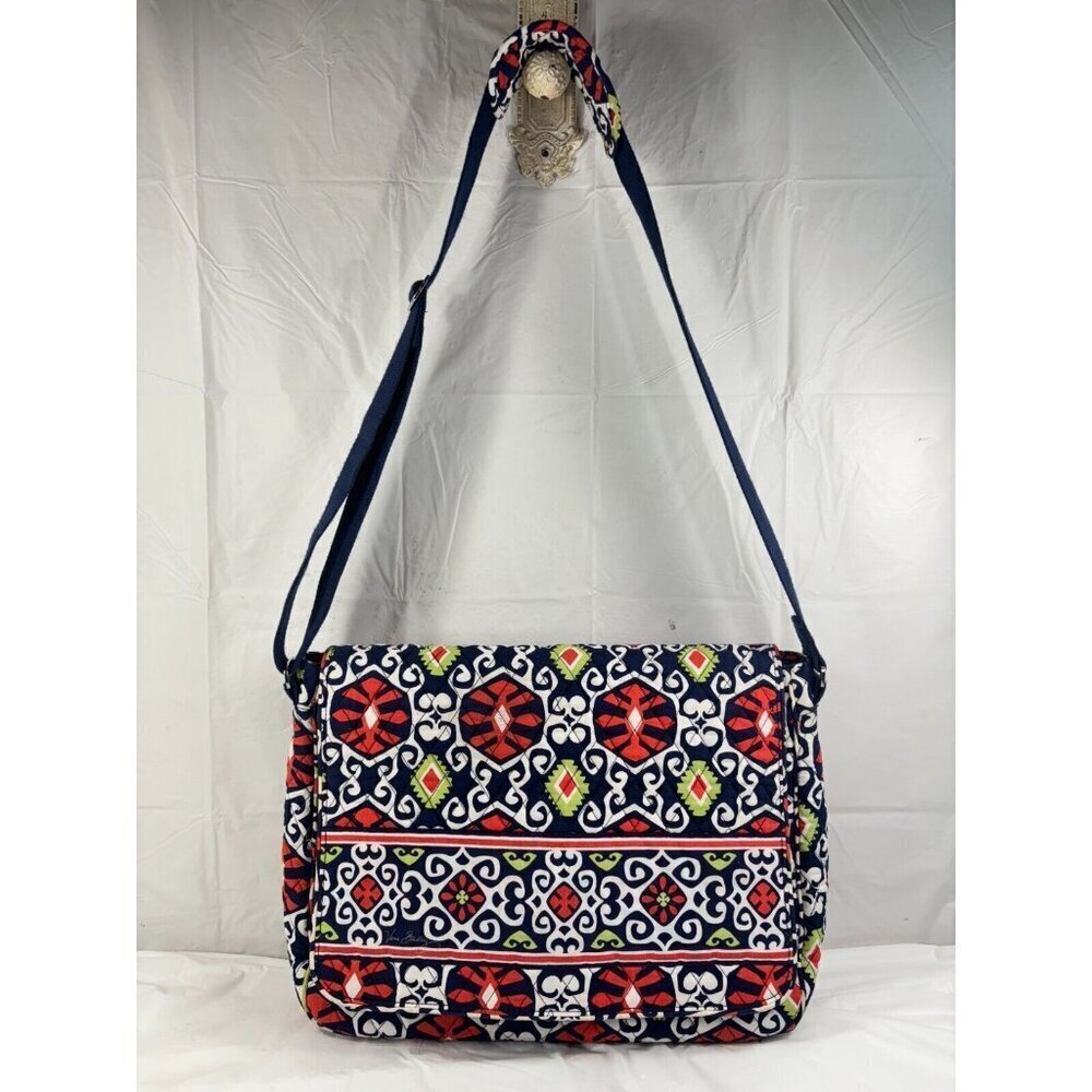 Vera Bradley Quilted Cotton Sun Valley Messenger